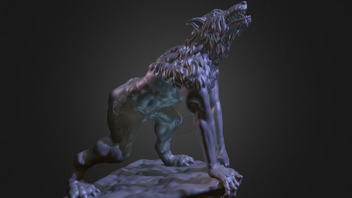 Lobin - The Werewolf 3D Model
