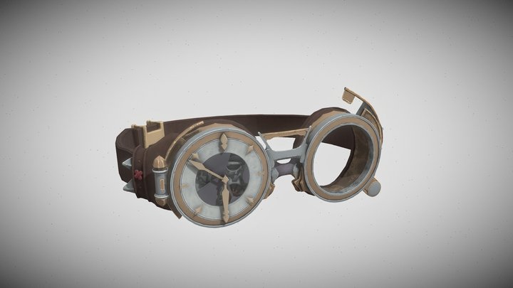 Gogglethrowable 3D Model