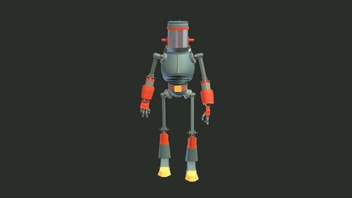 robot draft 3D Model