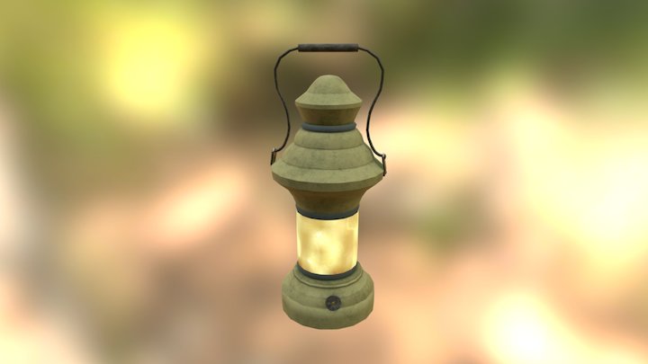 Amnesia Fan Made Lantern 3D Model