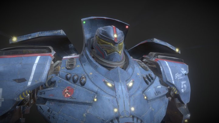 Gipsy danger – Modello 3D gratuito STL