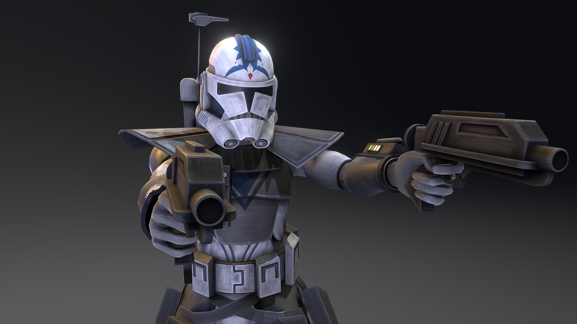 ARC Trooper Fives 3D Model By Mike Chan rikuchan b06435d Sketchfab