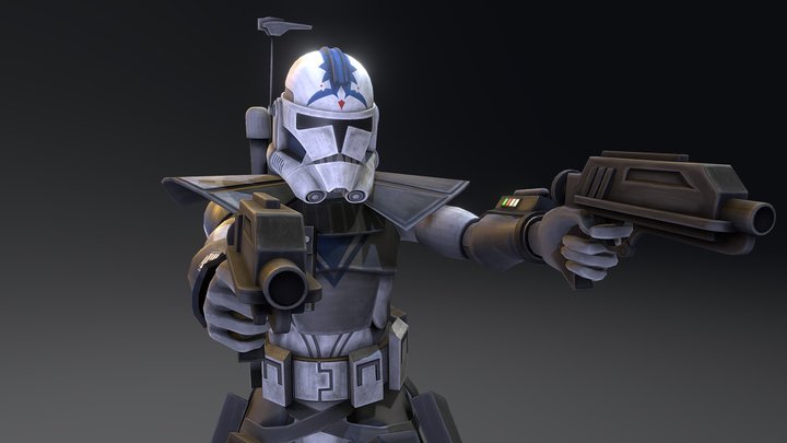 ARC Trooper Fives 3D Model