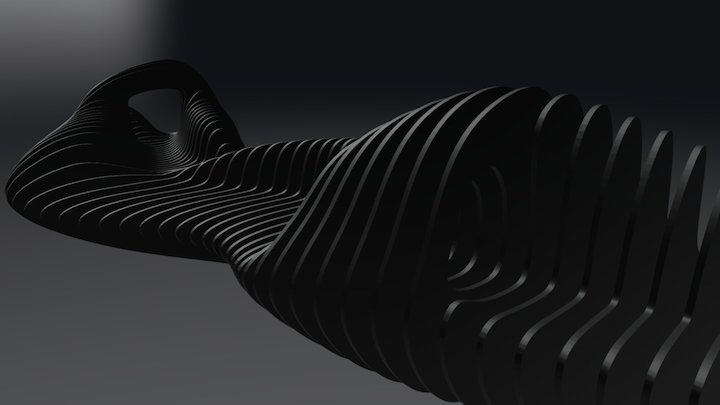 Bench 3D Model