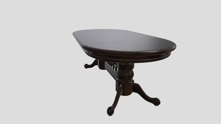 classic table 3D Model