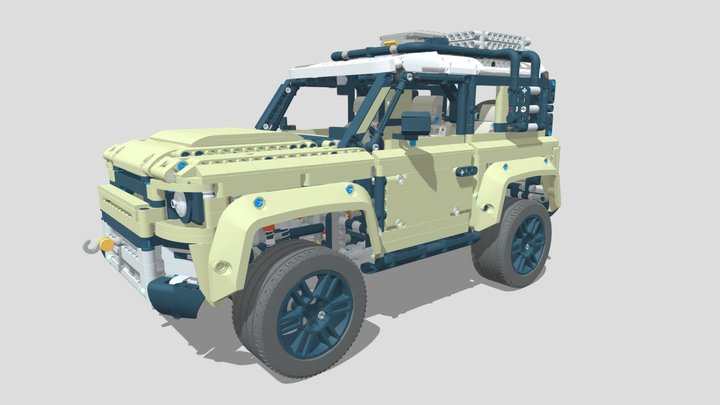 42110 Land Rover Defender 3D Model
