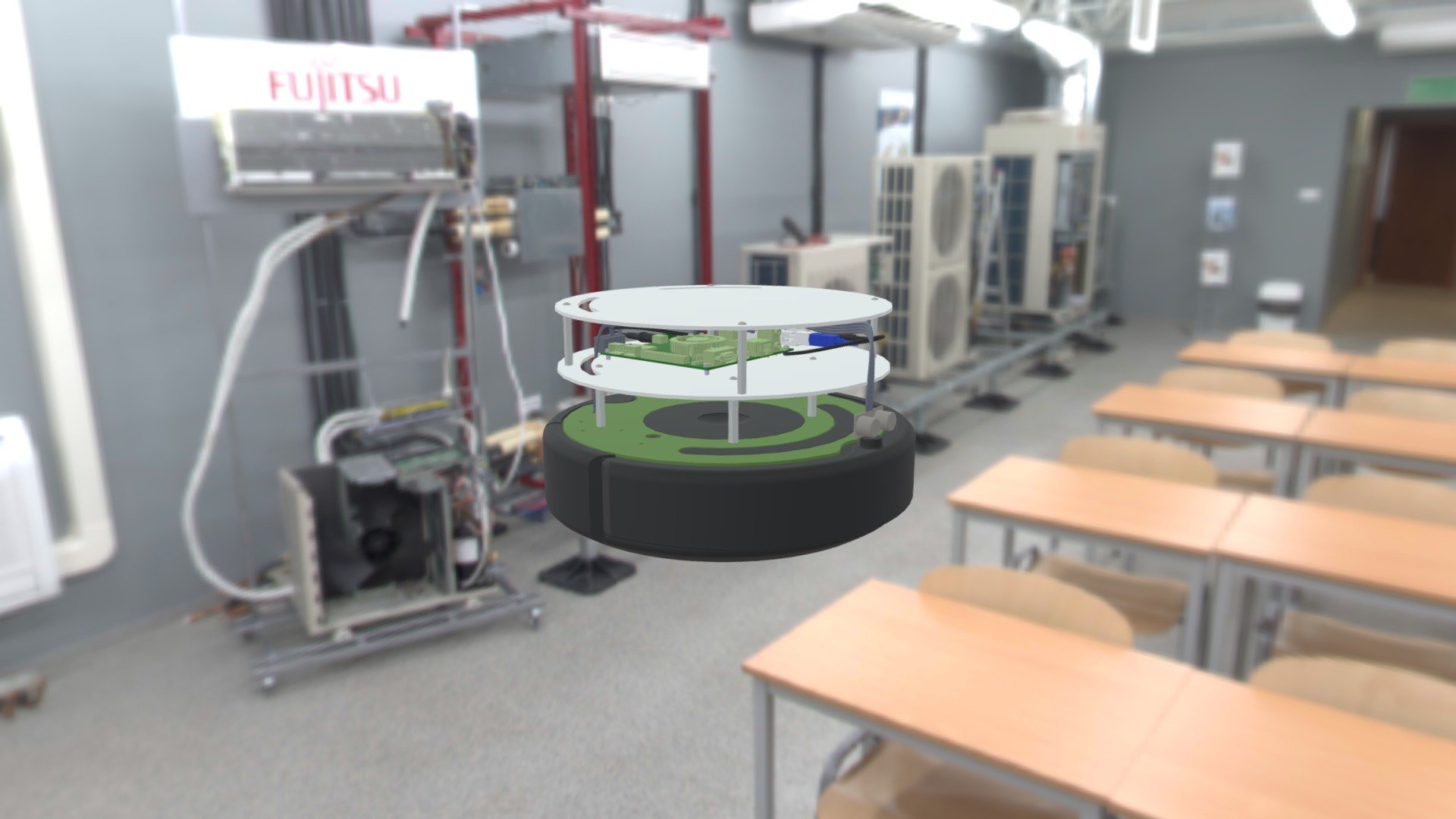 iRobot Create 2 Developer Version 3D model by awillame [b065bb4