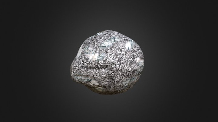 BoulderLowPolyFrom_Maya 3D Model