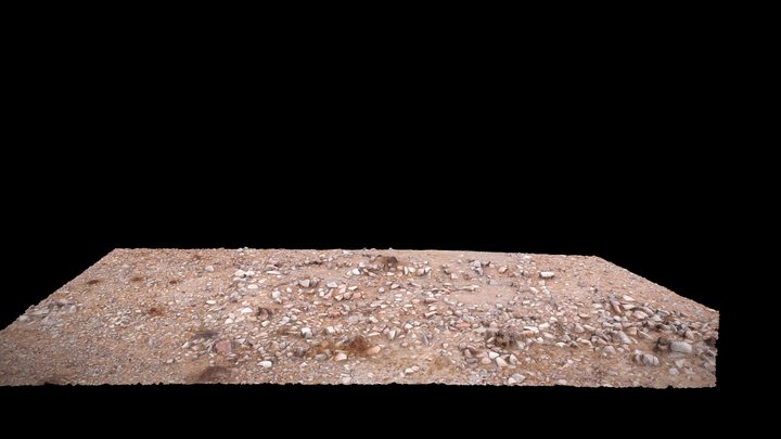 Plataforma Cerro Los Puntiudos (Waka) 3D Model