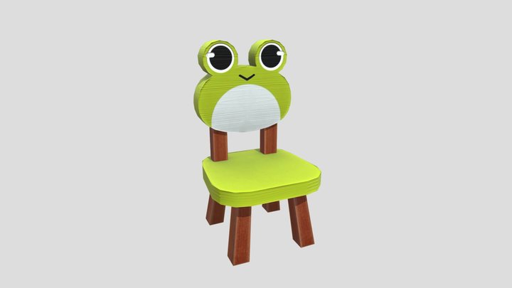 Froggy Chairs 3D Model