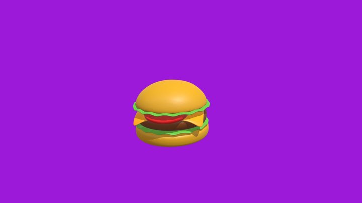Burger 3D Model