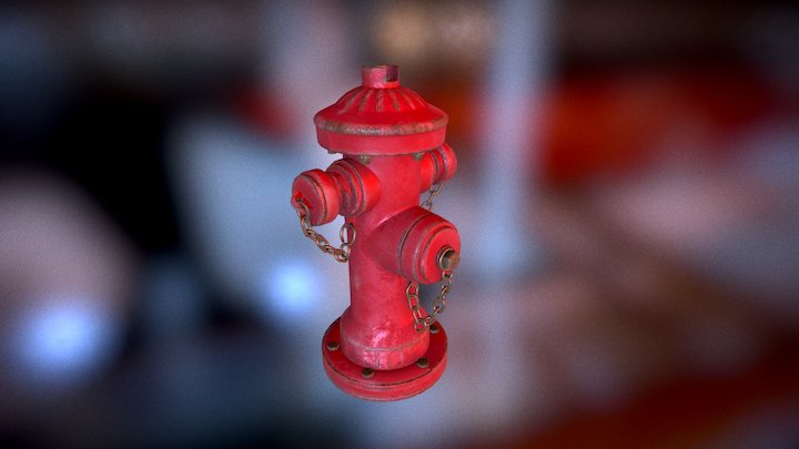 Firehydrant Toy Messabout 3D Model