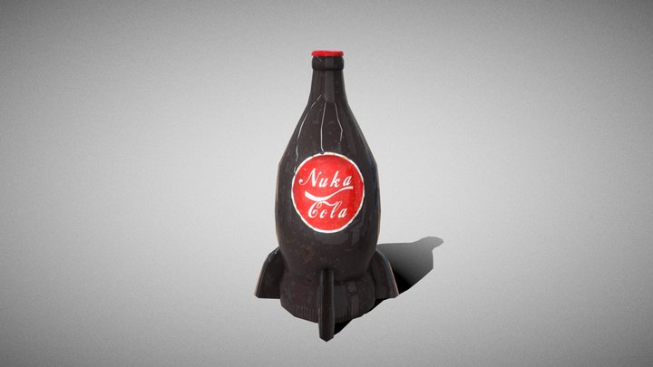 Nuka Cola Bottle 3D Model
