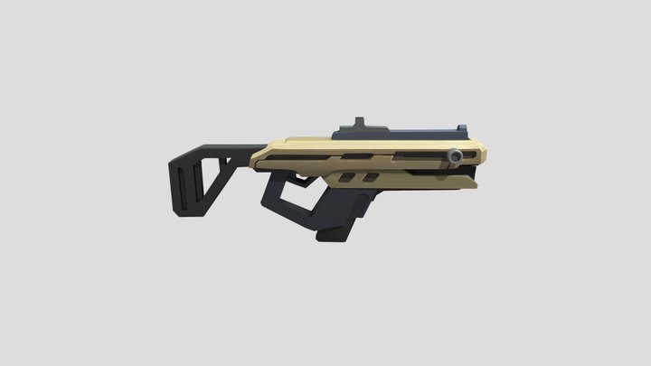 Machine gun 3D Model