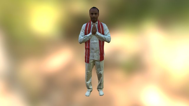 politician 3D Model