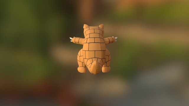 Sandshrew - Marti Gil Bonnemaison 3D Model