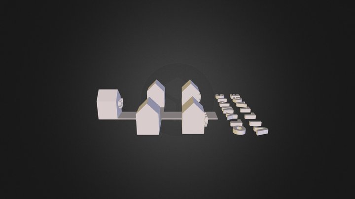 Olympic Village 3D Model