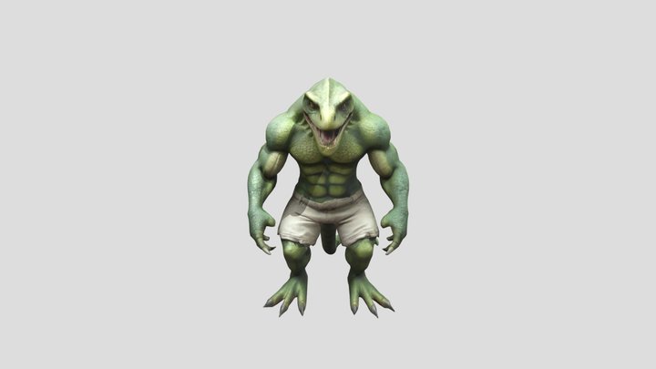 monster figures 3D Model