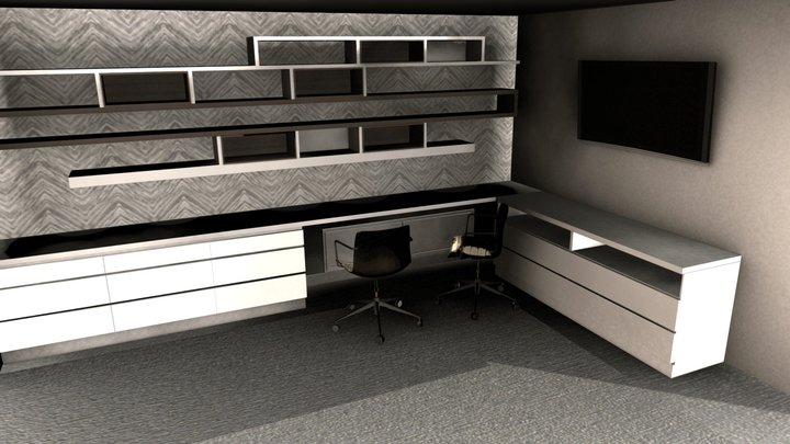 Biblioteca Beatriz 3D Model