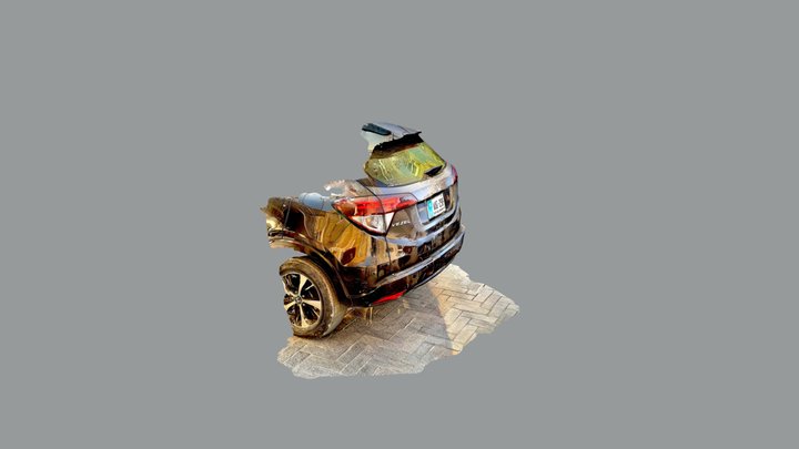 Honda Vezel back bumper 3D Model