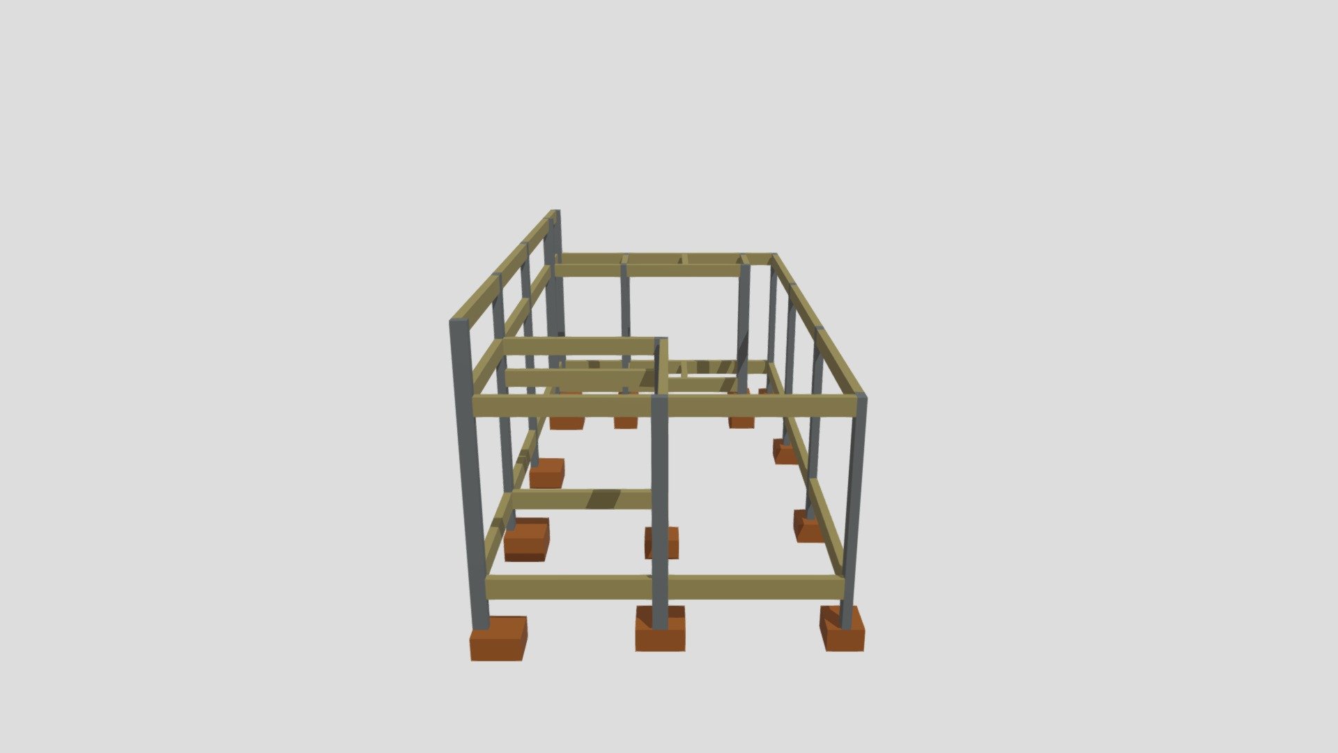 MALHA 3D LANCHONETE