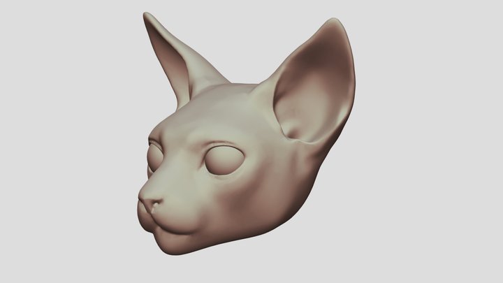Голова - Кассандра 3D Model