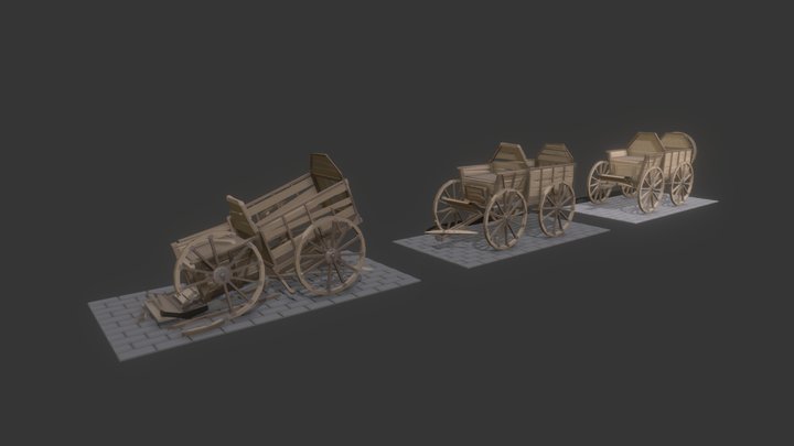 HW cart 3D Model