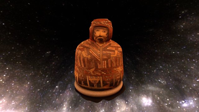 Nazca Vessel 3D Model