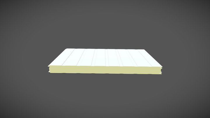 spf panel 2 3D Model
