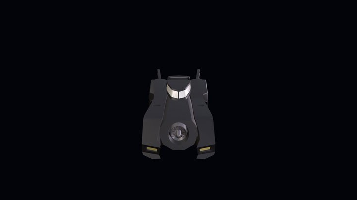 бэтмобиль 3D Model