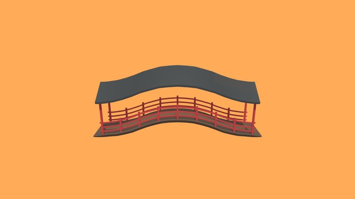 Zen Bridge 3D Model