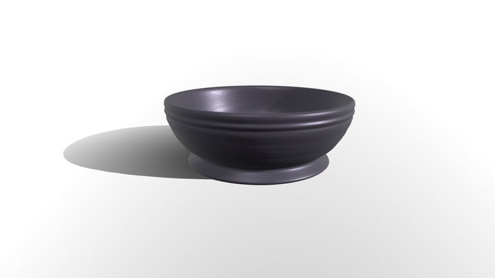 Ceramica campaniana B Lamboglia 1 Cales 3D Model