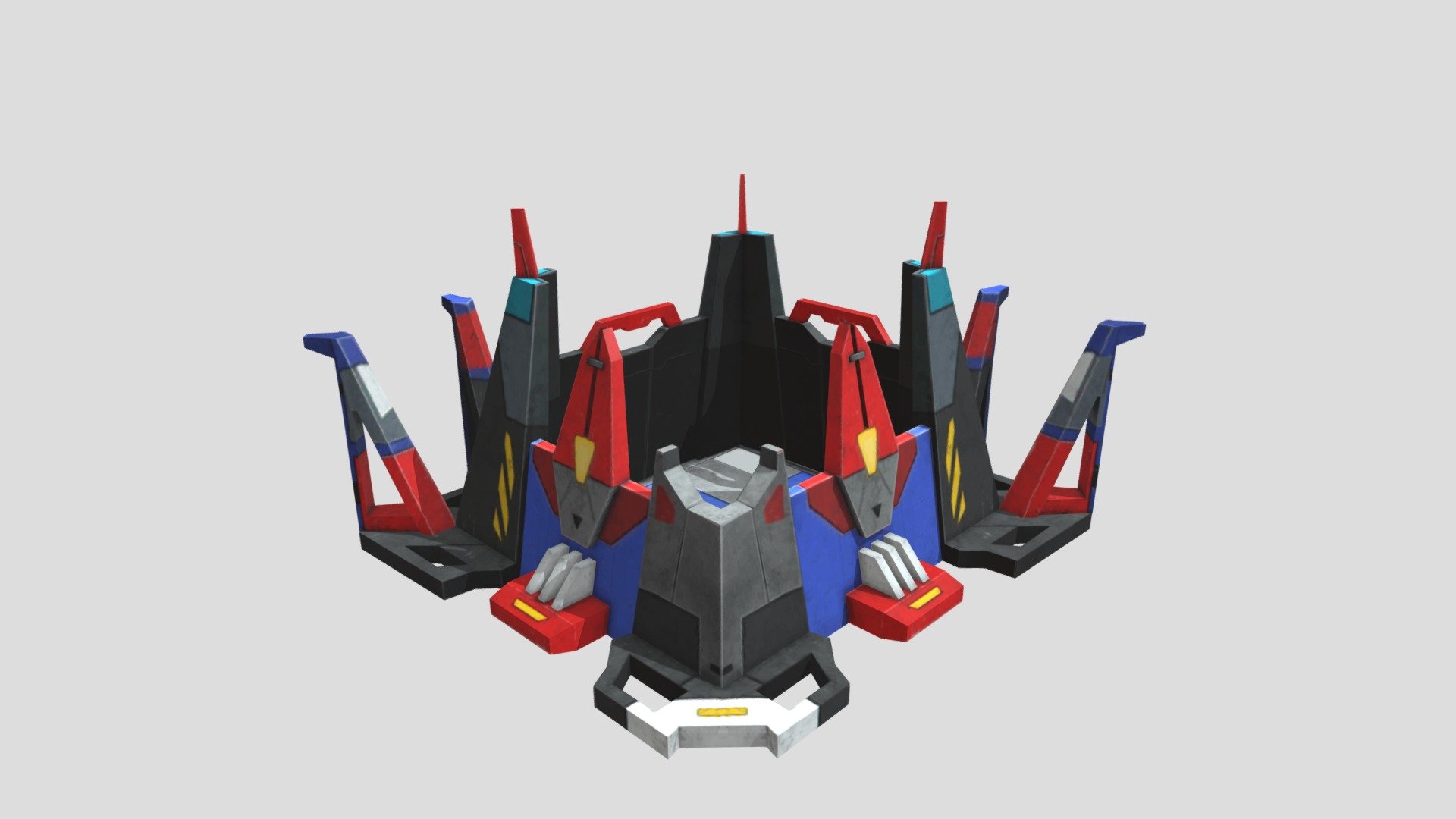 Earth Wars Ore 13 Storage (Fortress Maximus) Download Free 3D model