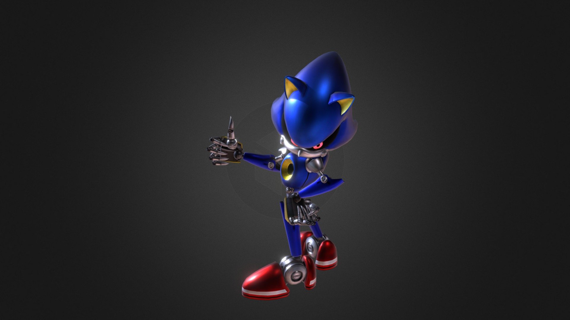 Metal Sonic 3D Model in Other 3DExport