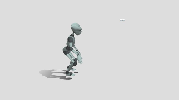 Griddy 3D Model