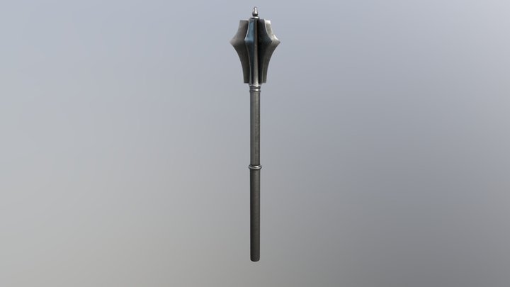 Medieval Mace 3D Model