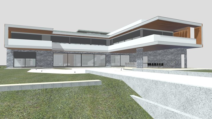 la villa 3D Model