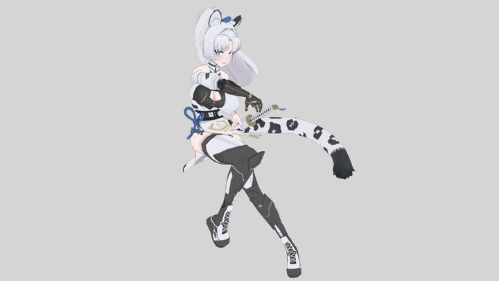 Original_Character_Yukino 3D Model