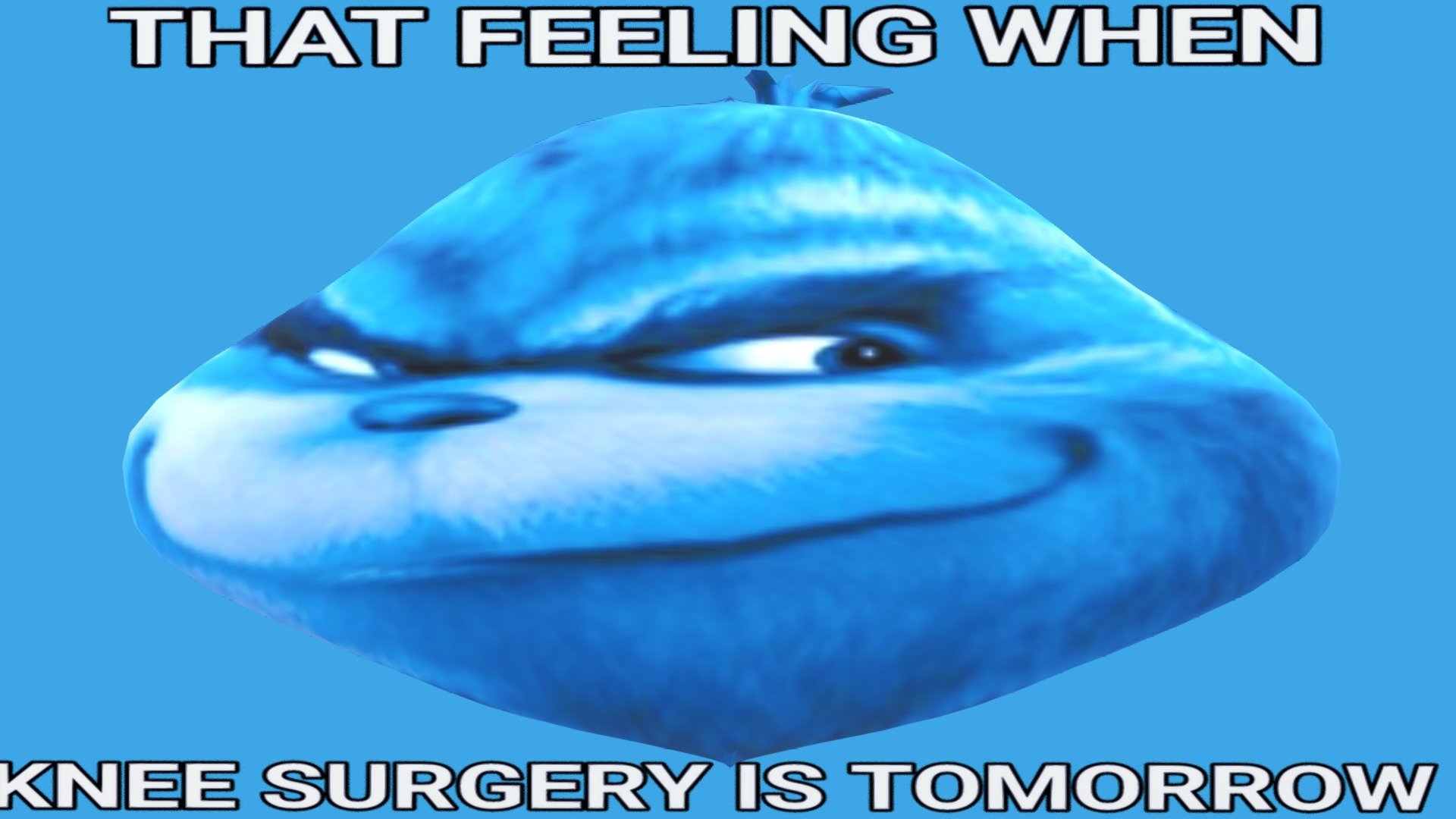 That feeling when knee surgery is tomorrow Download Free 3D model by