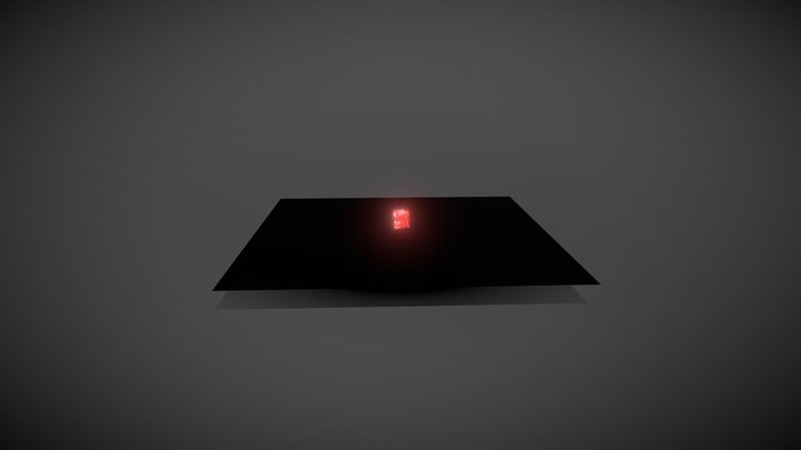 anime vfx cube 3D Model