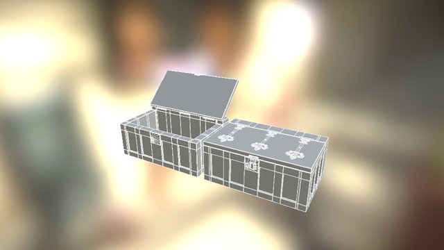 Lock box 3D Model