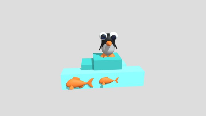 pinguino 3D Model