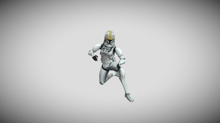 clone pilot 3D Model