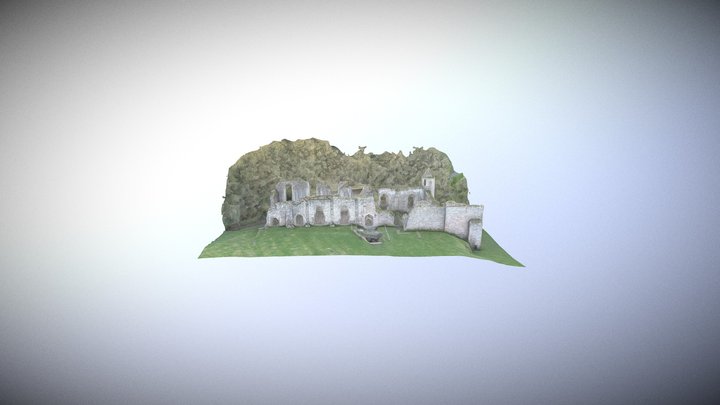 Spofforth Castle North Yorkshire 3D Model