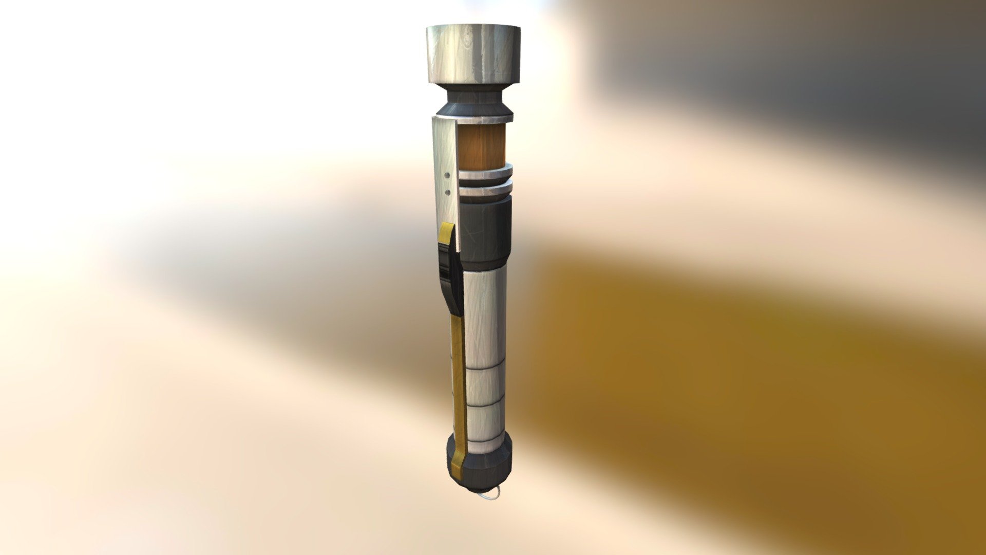 Qu Rahn's Lightsaber - 3D model by Rooxon [b077cd9] - Sketchfab