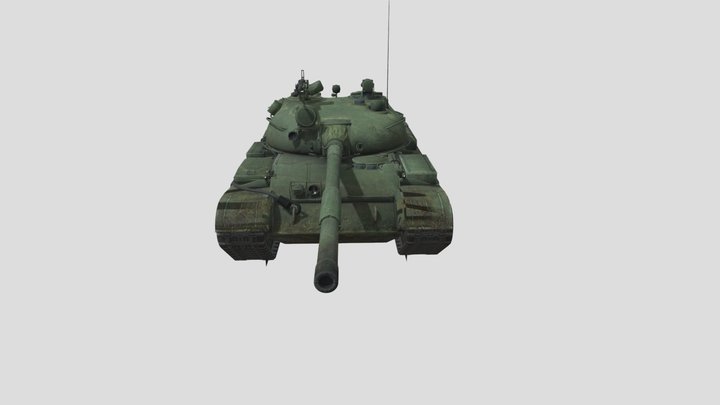T-62 3D Model