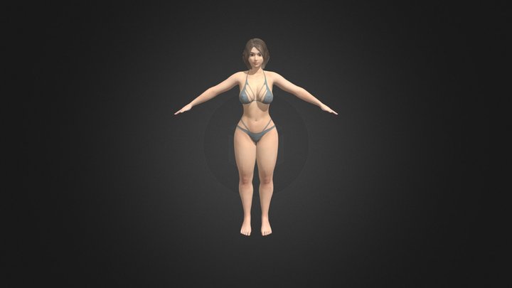 Beauty Serias - Thalia 3D Model