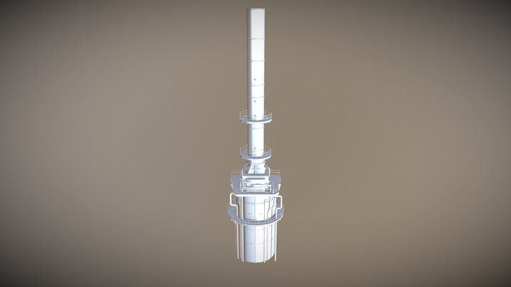 Cooilng Water Exchanger 3D Model