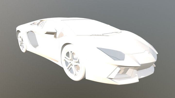 Aventador 3D Model