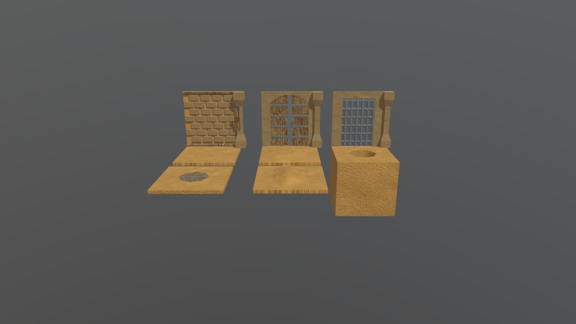 Desert Dungeon Tileset